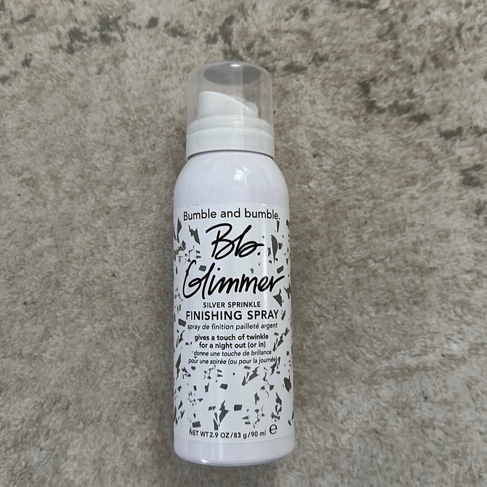 Bumble and Bumble silver sprinkle finishing spray NEVER BEEN USED